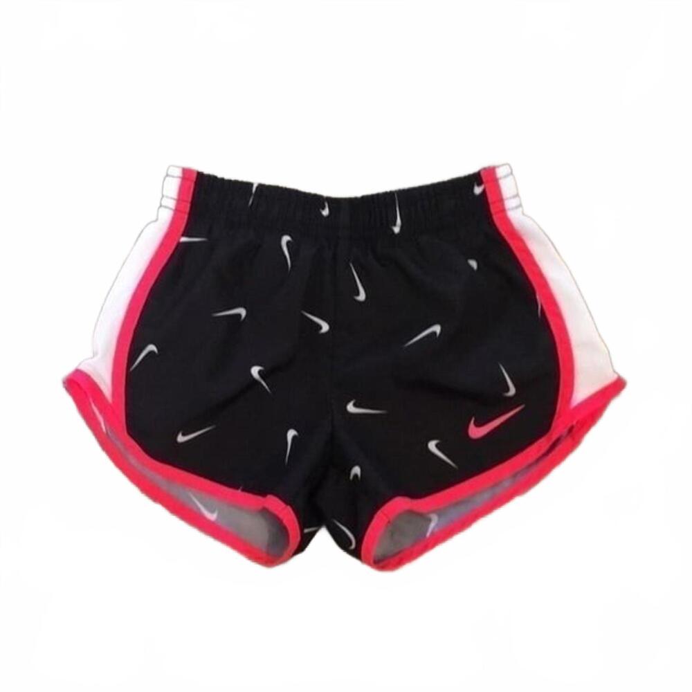 Nike DRI-FIT shorts pink and black 12-18 months